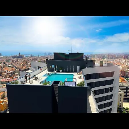 Apartment Urban Sky 21 Torre Piscina Gimnasio Aparcamiento Malaga